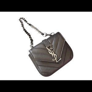 Ysl College Mini Wristlet